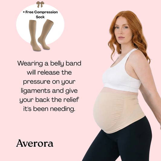 Averora™Belly Support Band + Free compression Sock